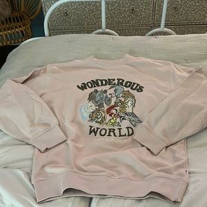 New with Tags Girls Molo Oversized Sweatshirt Sz 14